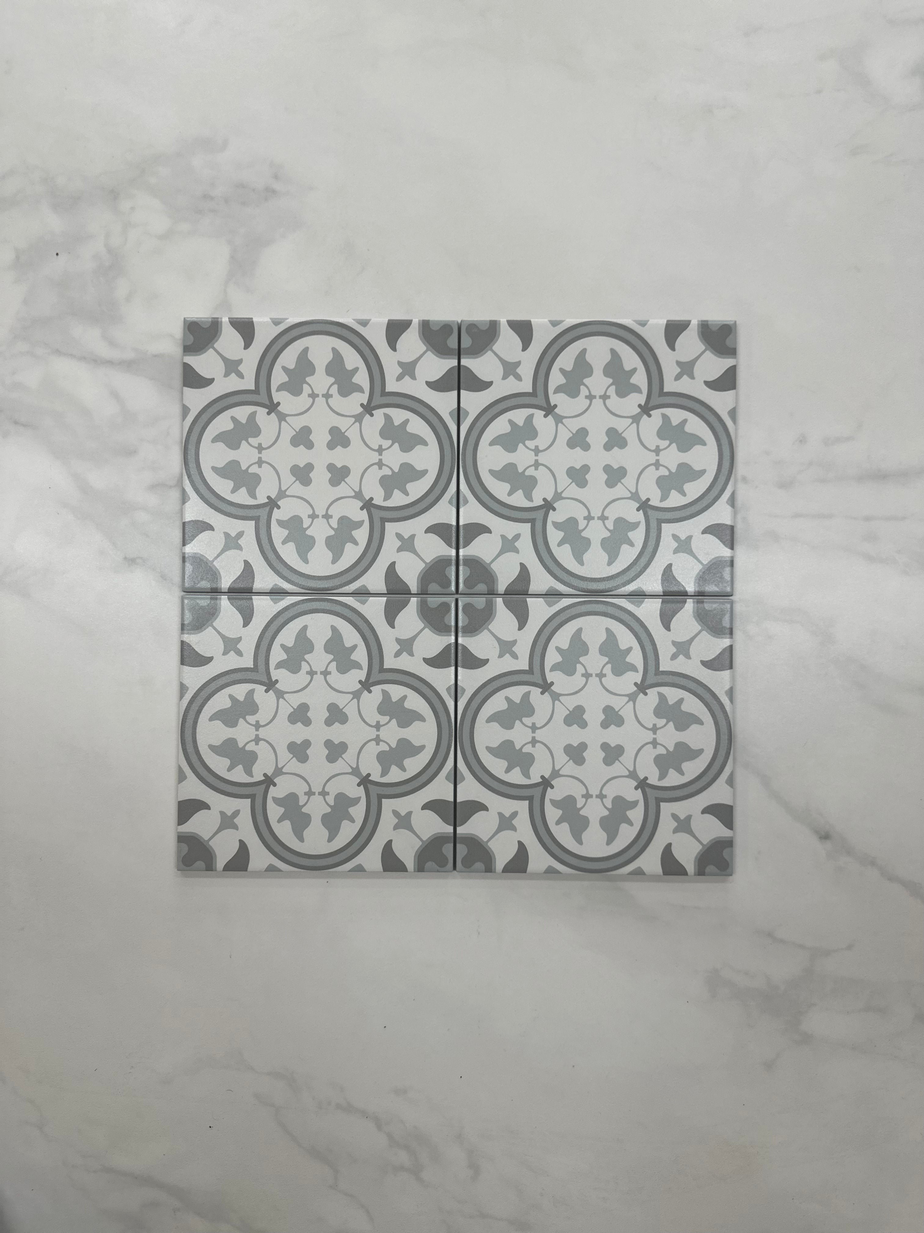 Goodwood - Light Grey 20x20