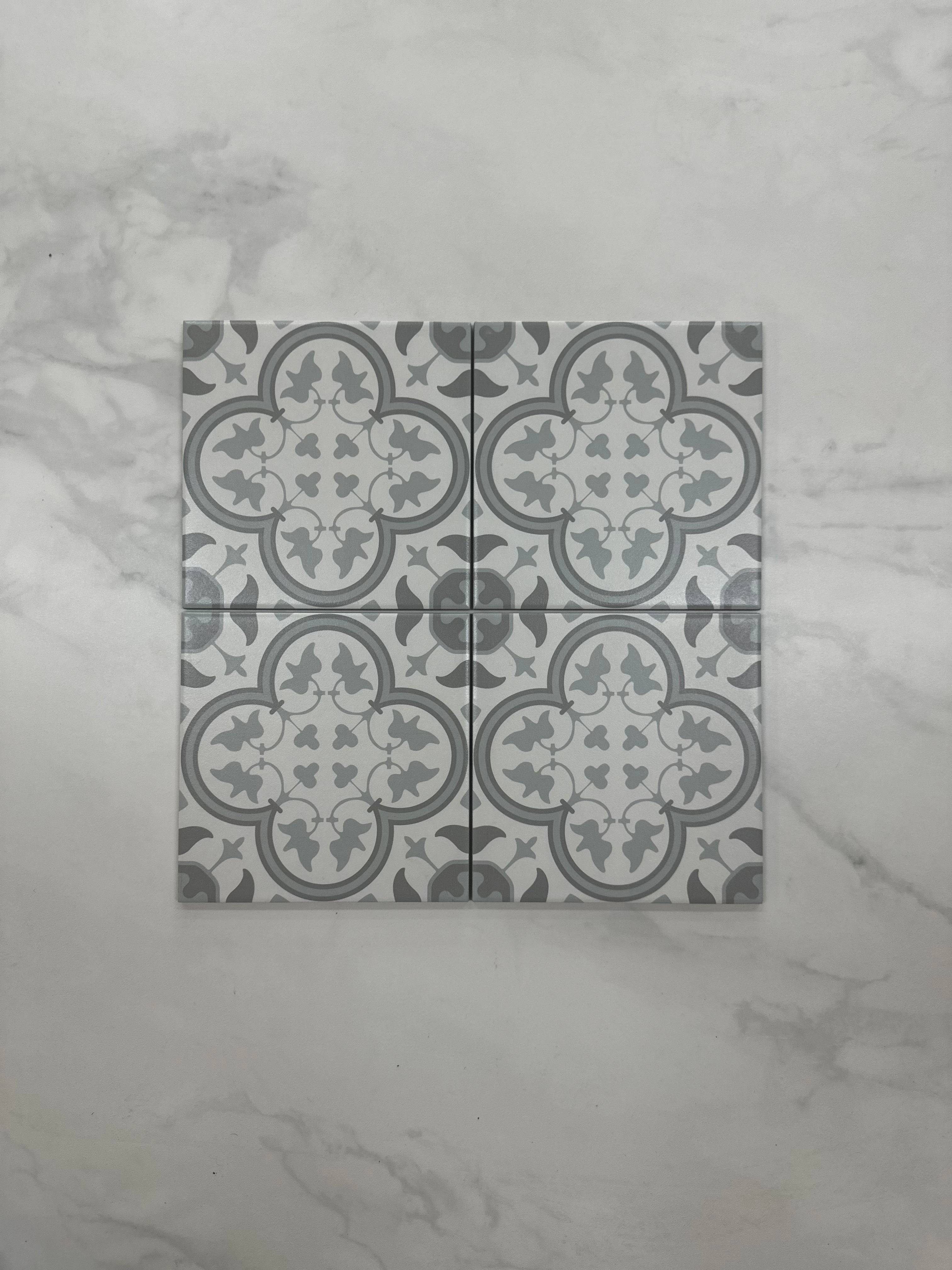 Goodwood - Light Grey 20x20