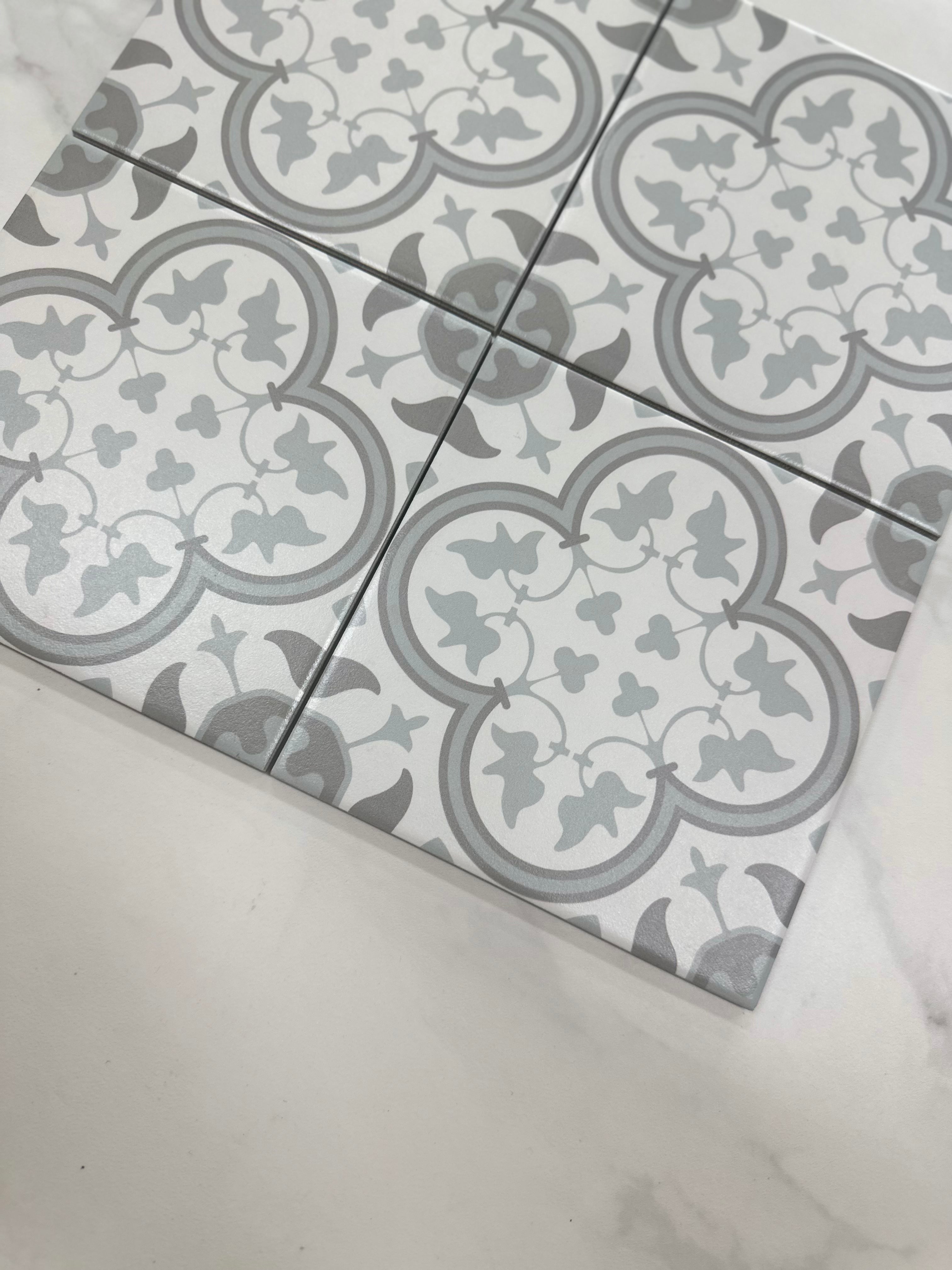 Goodwood - Light Grey 20x20