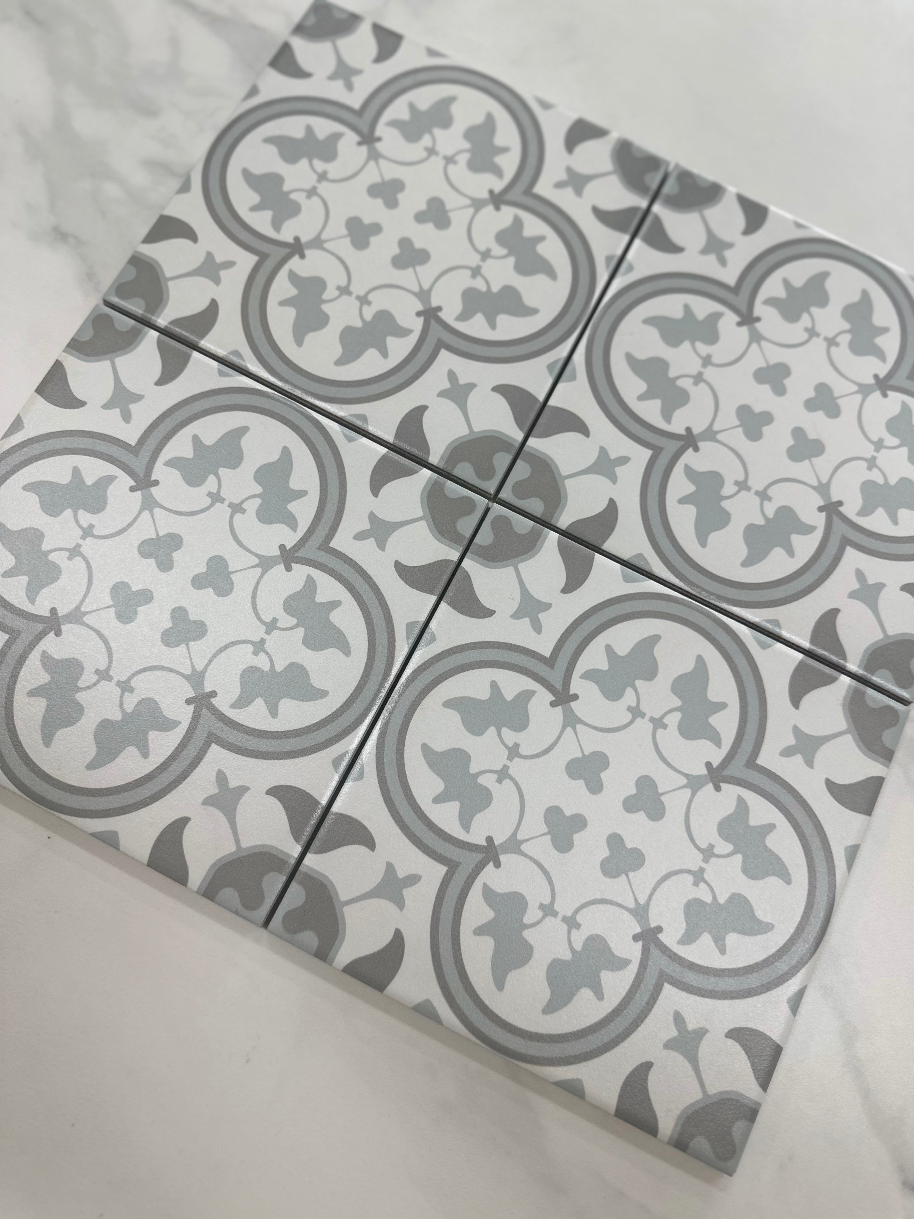 Goodwood - Light Grey 20x20
