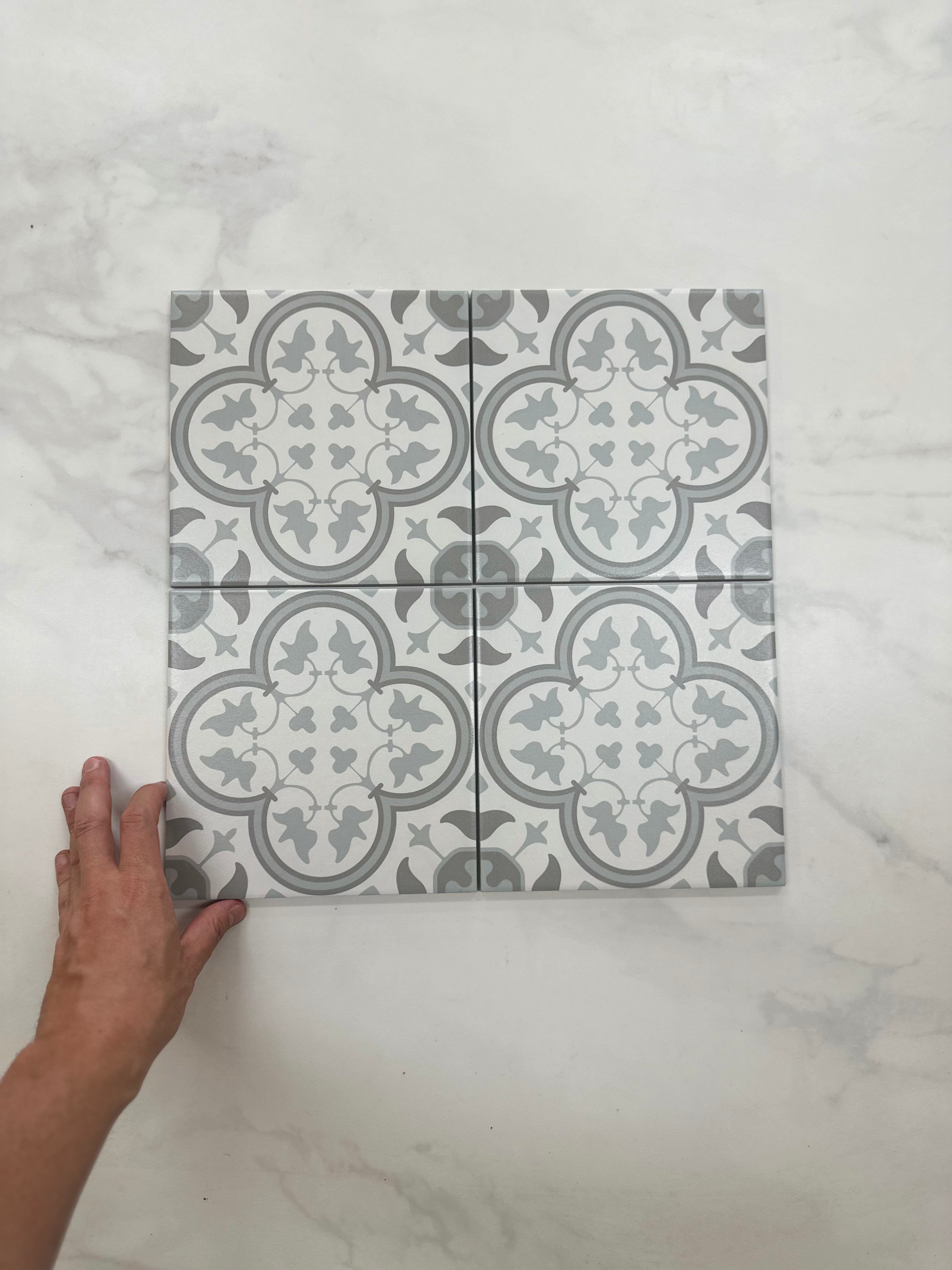 Goodwood - Light Grey 20x20