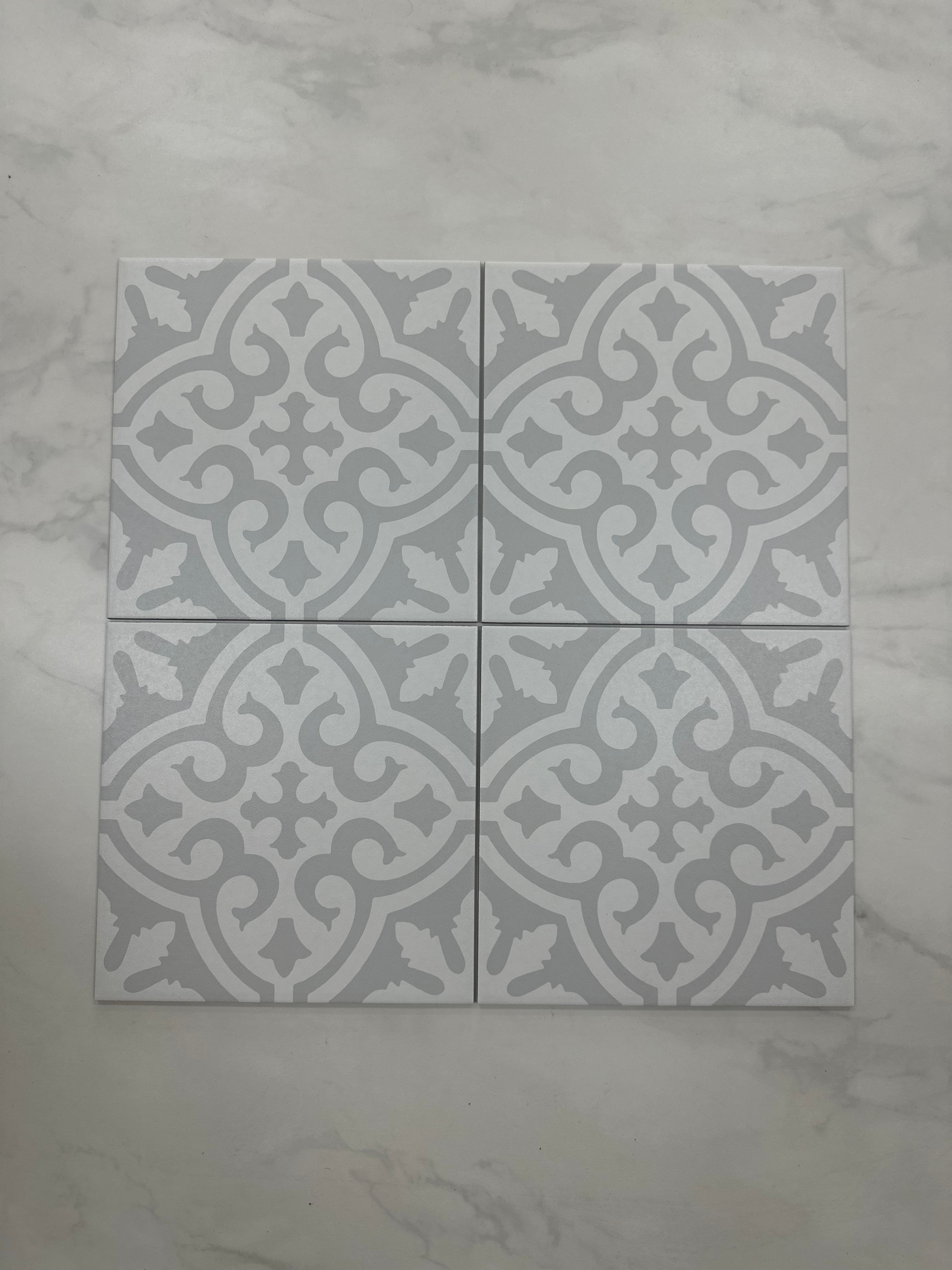 Glenmore - Light Grey 30x30