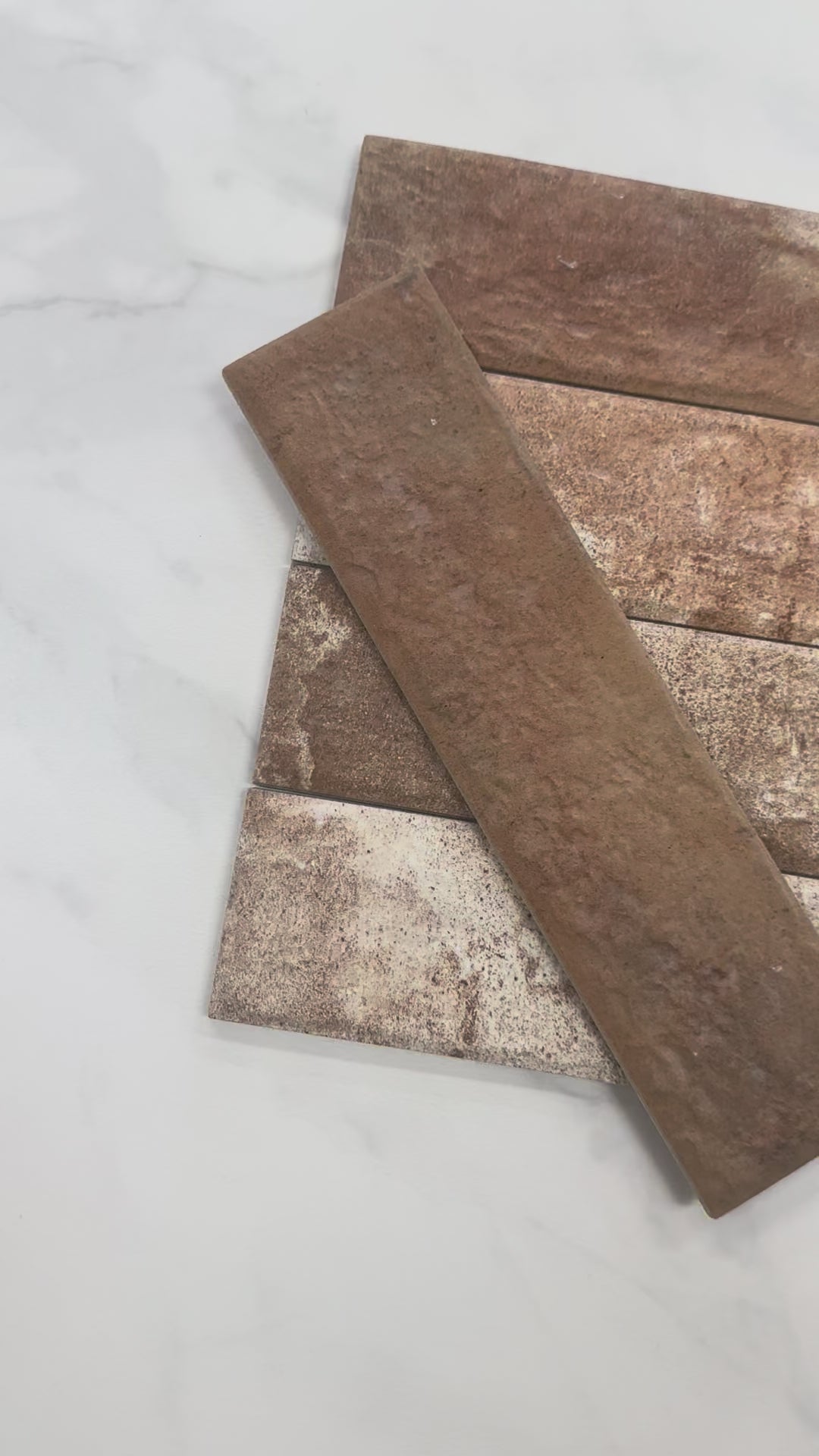 Load video: Strickland BRICK Terracotta