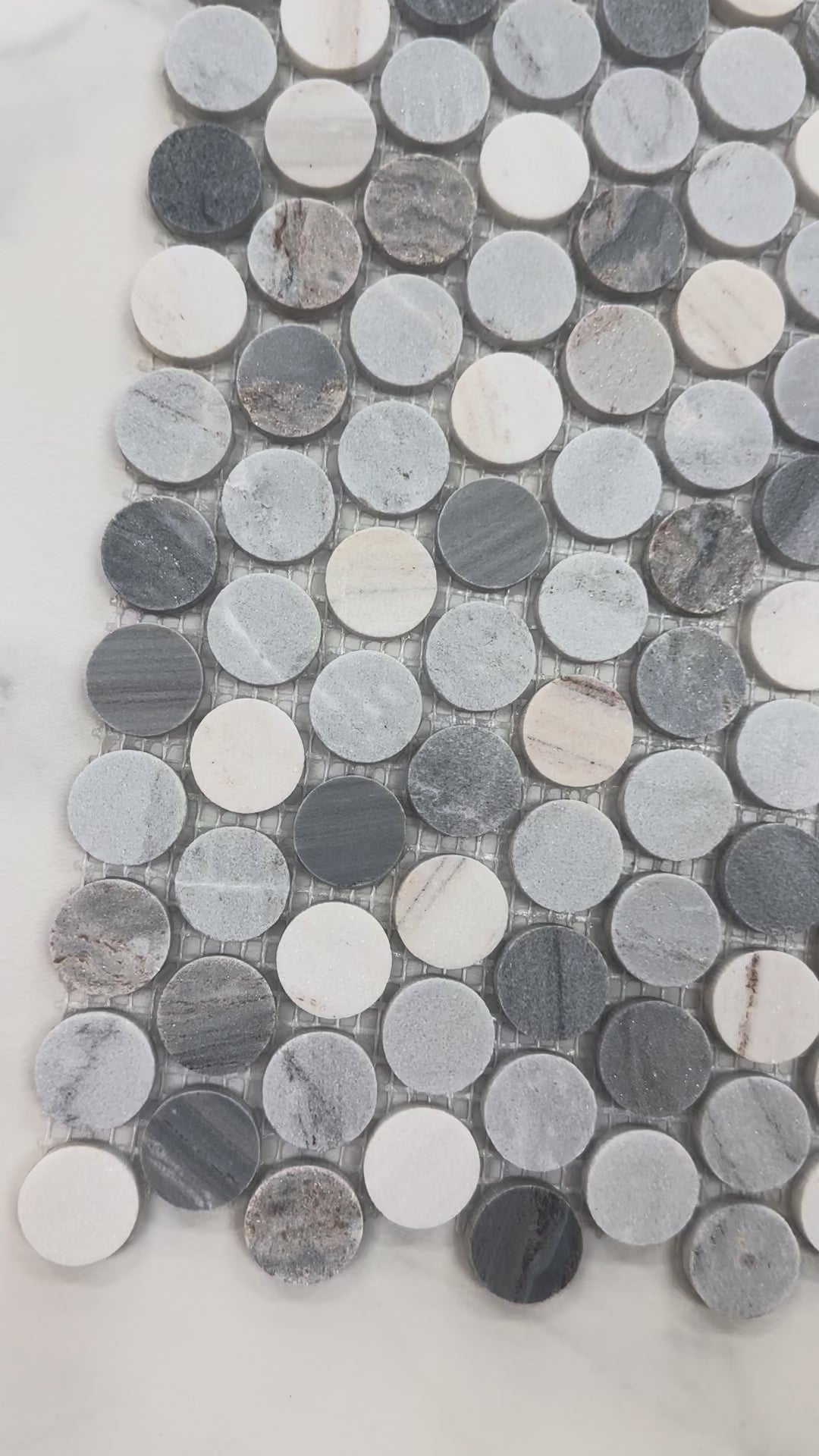 Load video: Chisholm Penny Blue Sandstone